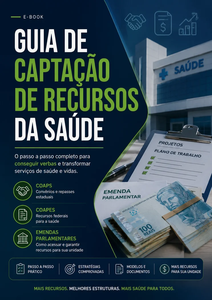 Capa Guia de Captação de Recursos da Saúde